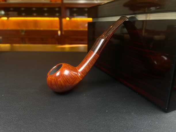 丹麦凯尼尔森石楠木手工烟斗（内径19.4 斗深28.7）