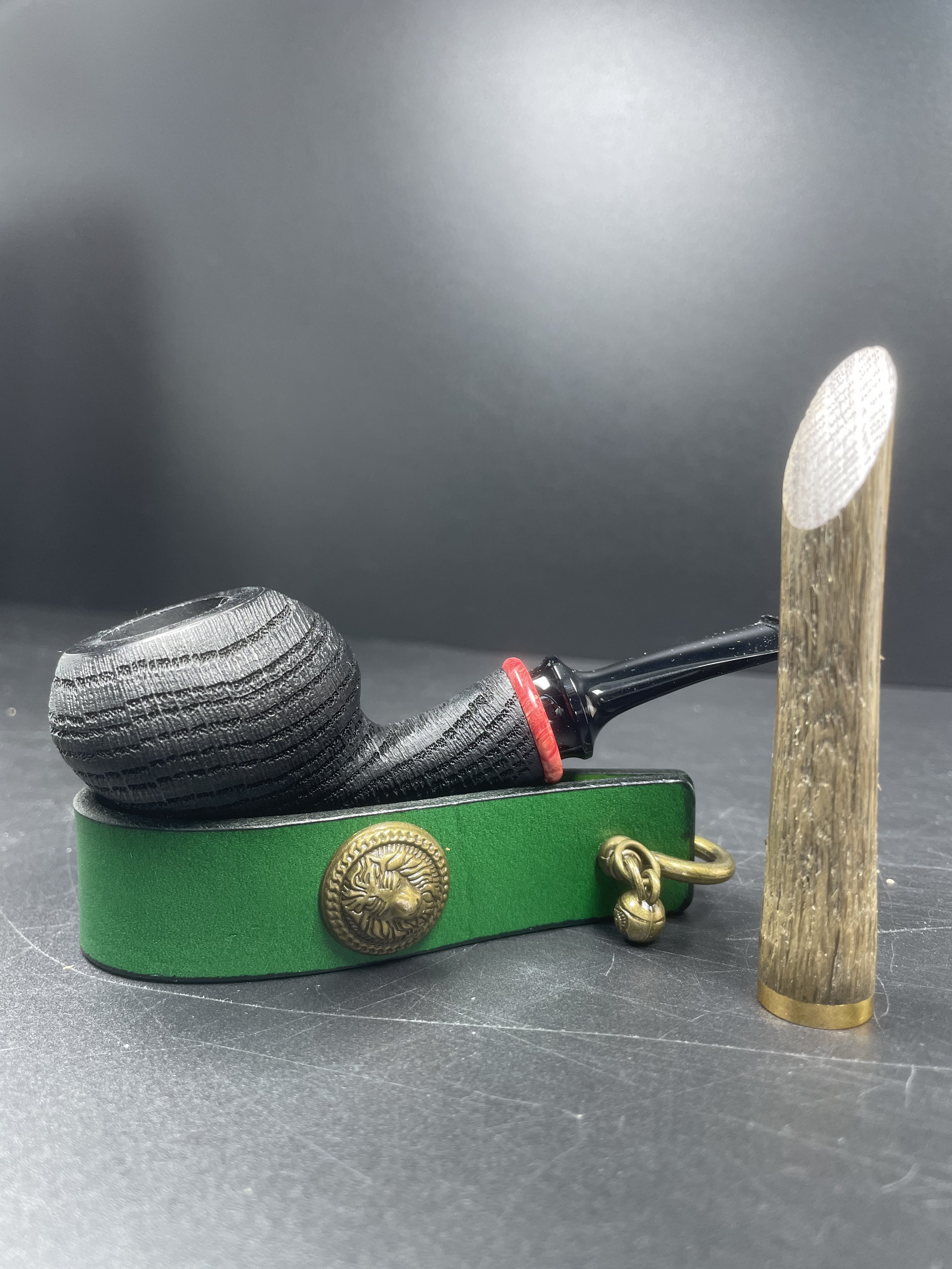 乌克兰谢尔巴科橡木化石手工烟斗烟具