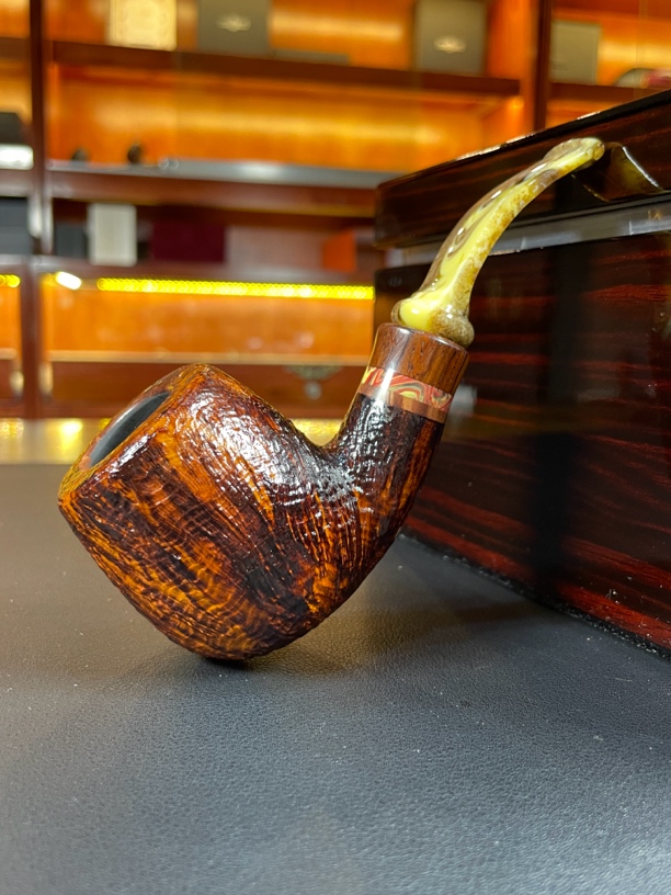 丹麦吉普森Ida3石楠木手工烟斗（内径21.3 斗深47.5）