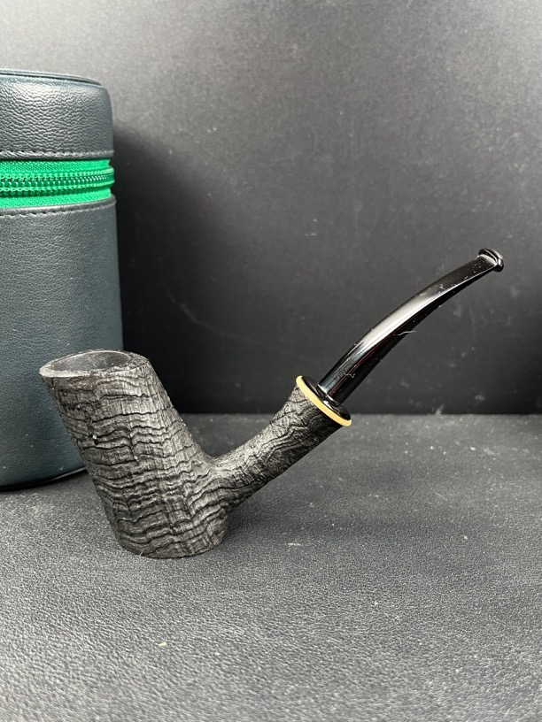 意大利杜卡烟囱抽L神器石楠木手工烟斗（内径18.3 斗深42）