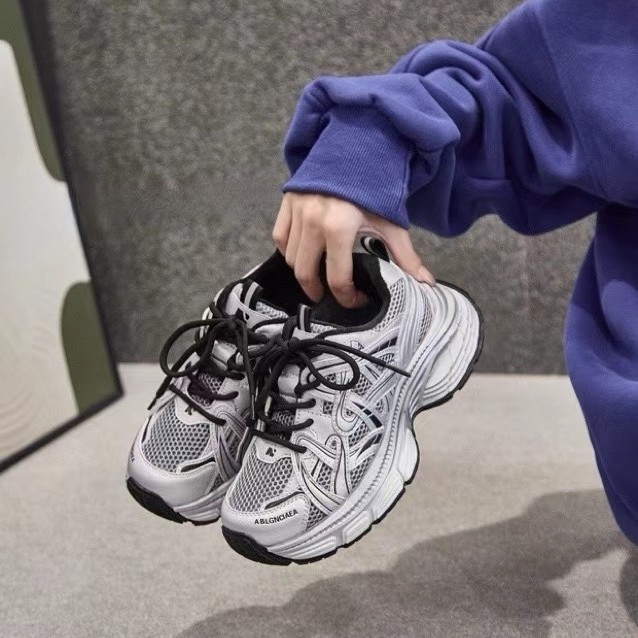 2025厚底运动鞋女款秋季百搭透气老爹鞋休闲潮流学院风