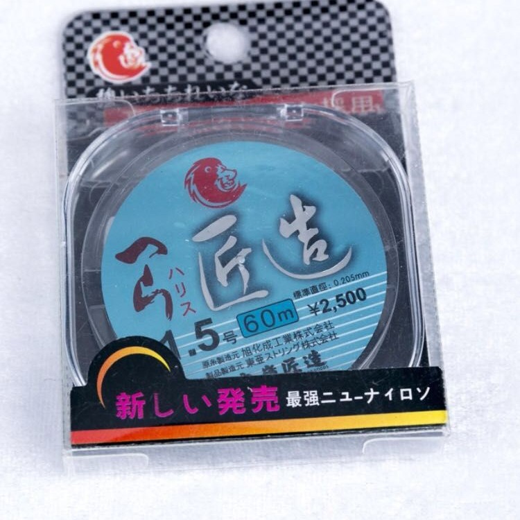 忠岭匠造系列鱼线 柔软耐磨拉力强