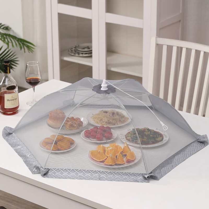 菜罩夏季家用可折叠防苍蝇盖菜罩遮饭罩罩子餐桌罩盖菜伞神器厨房