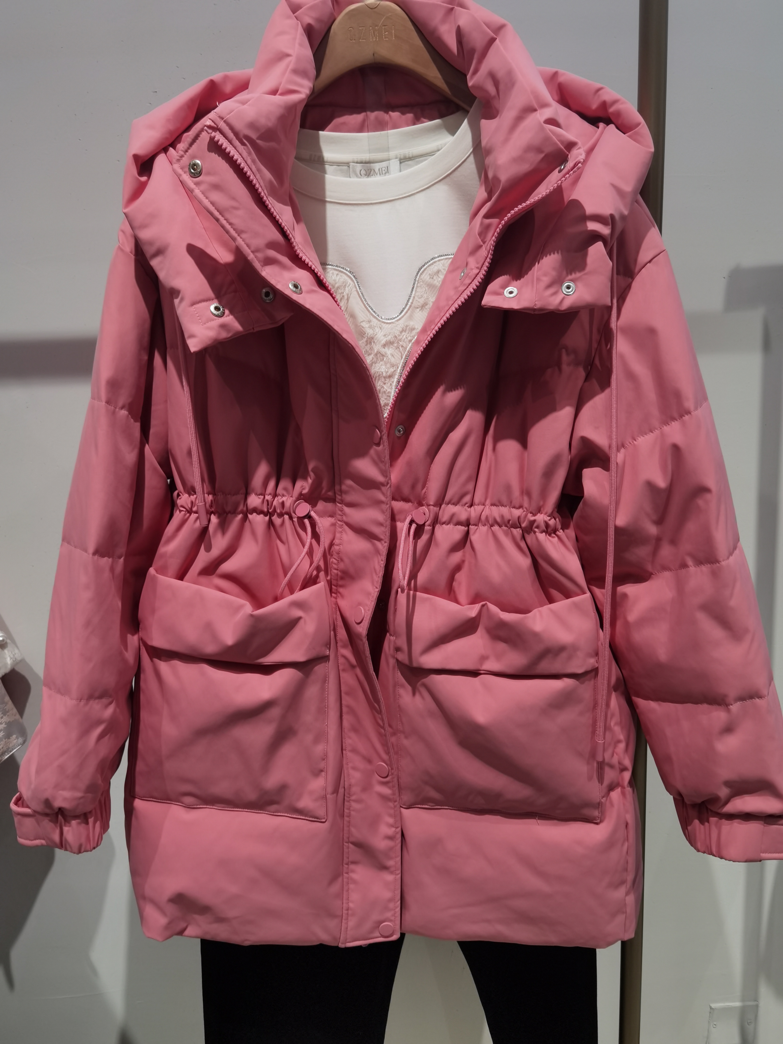 水淼冬季新品棉服百搭休闲宽松加厚