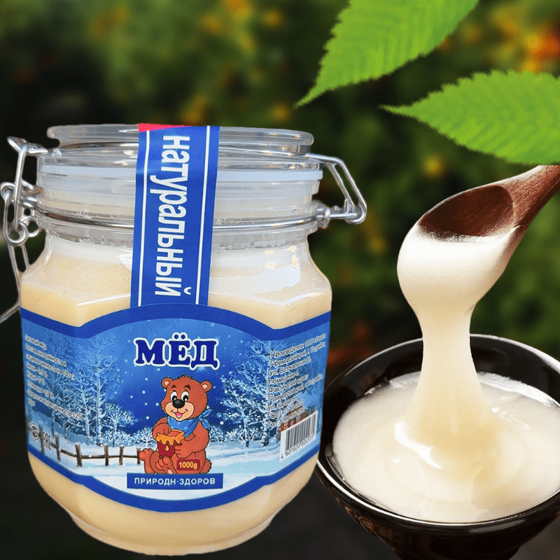 俄罗斯原装进口 卡扣椴树蜜香甜清新料理做甜品家用烹饪1000g