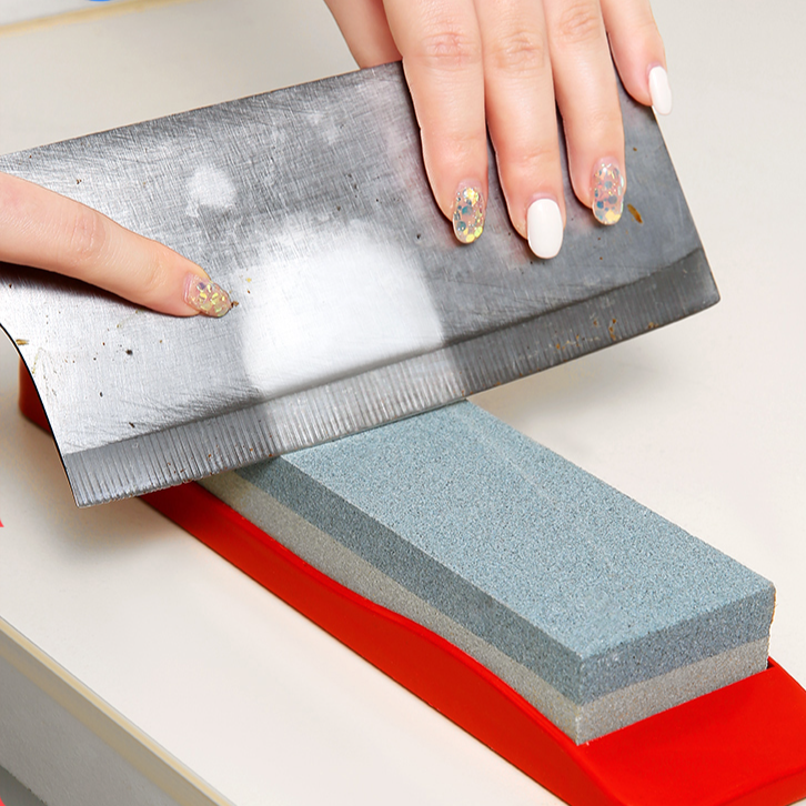 磨刀石家用菜刀 厨房开刃专用双面粗细 快速磨刀器 木工天然油石