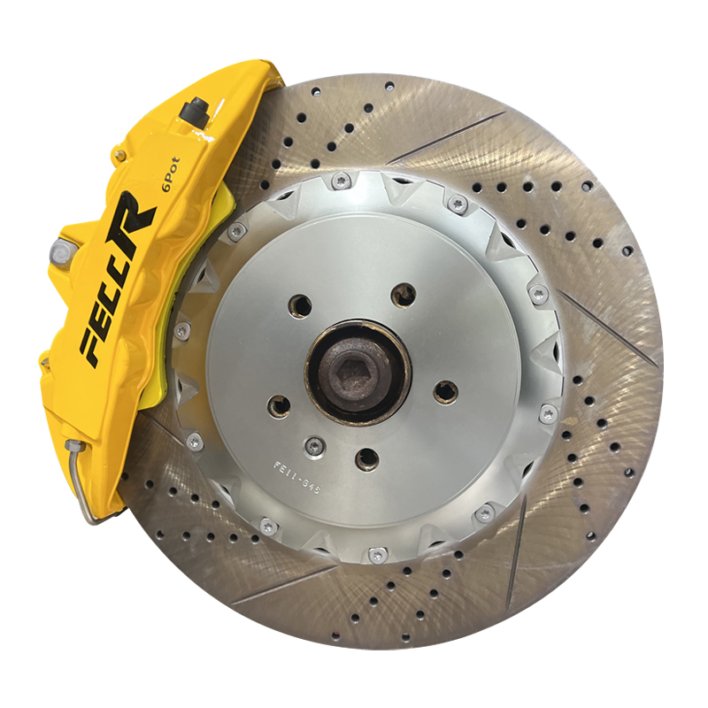 奥迪A7 A6L C7 C8A4L B8 B9前原装位六活塞刹车卡钳套装飛资FECCR