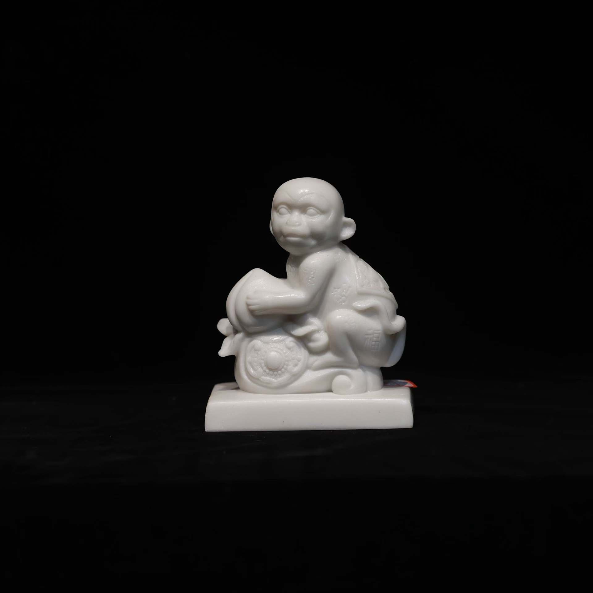 小旺精品石雕摆件系列   猴鸡狗猪