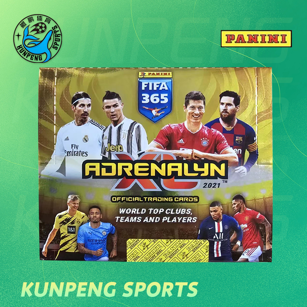 帕尼尼Panini FIFA系列球星卡包 每包含2-3张特卡，寻梅罗