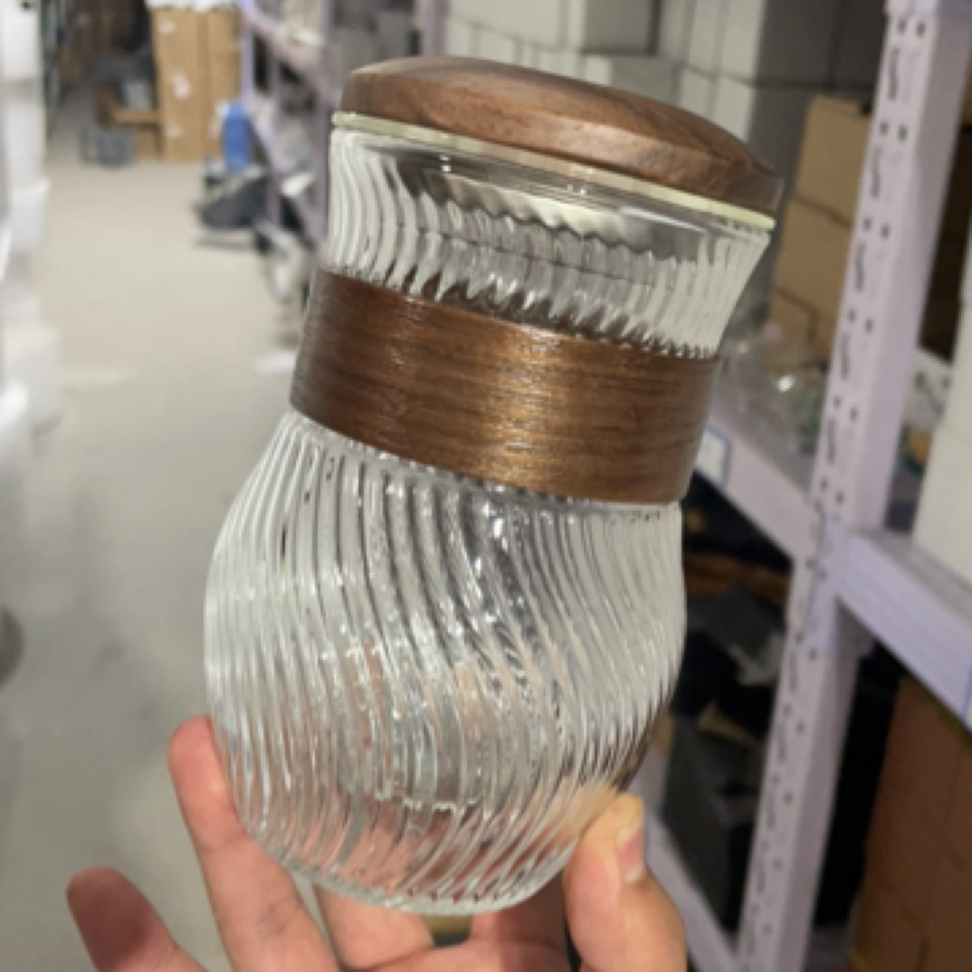 【小二坊】实木闷泡绿茶杯旅行杯