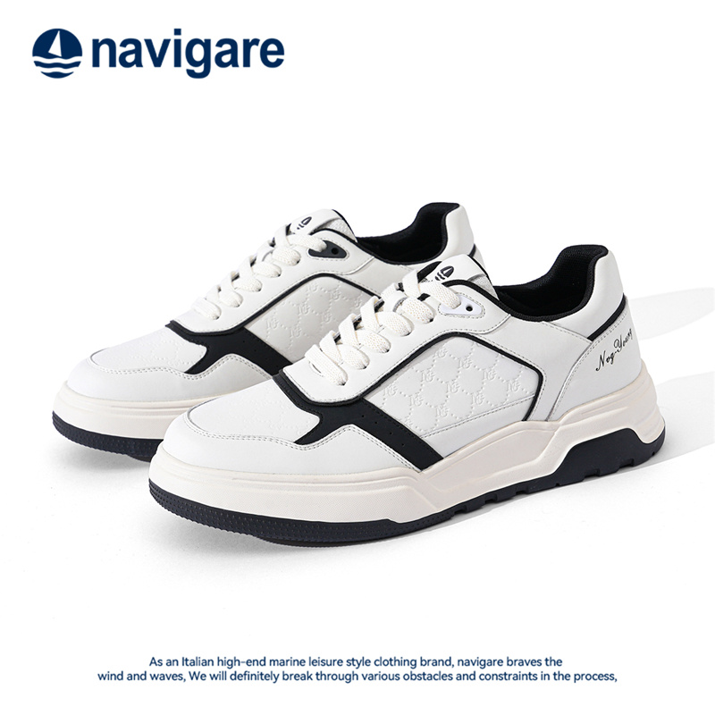 春季男士时尚休闲板鞋透气舒适低帮百搭鞋子