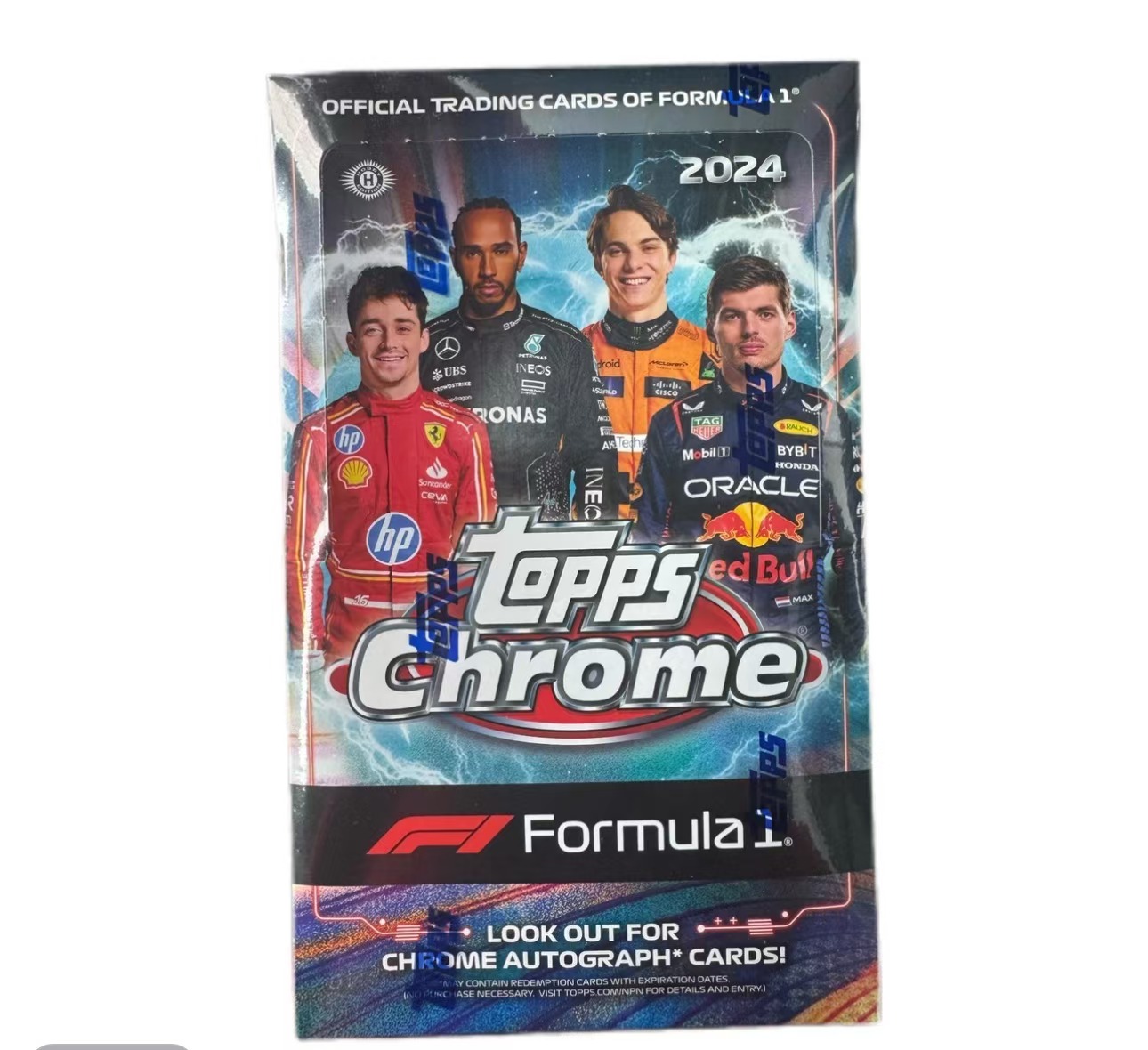 【拆盒】2024 Toops F1 Chrome 车手 球星卡牌未成年禁止下单
