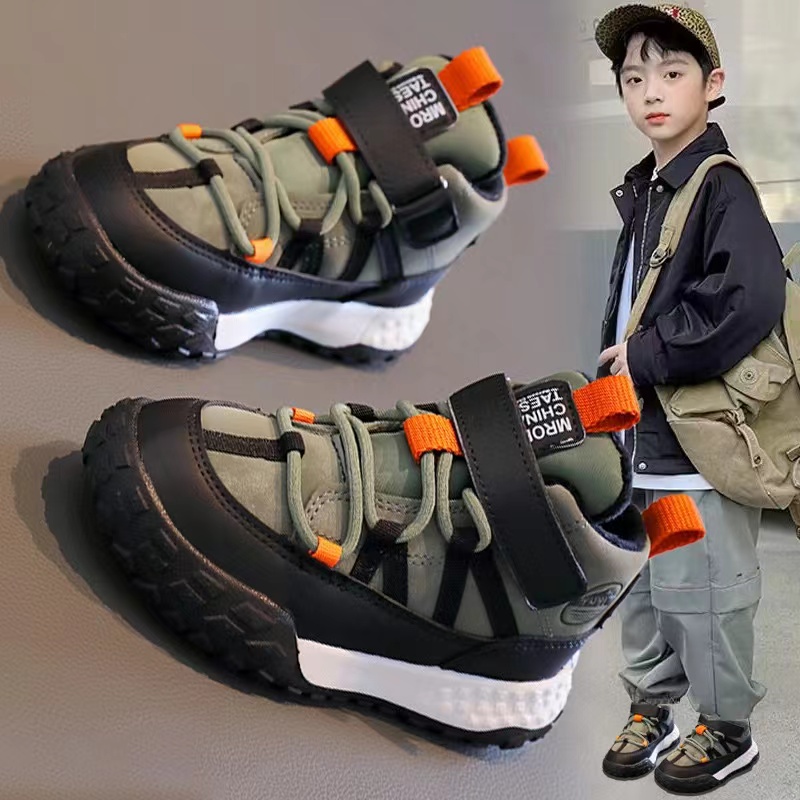 冬*上新各种儿童时尚加绒加厚保暖运动休闲童鞋{001-199编码}