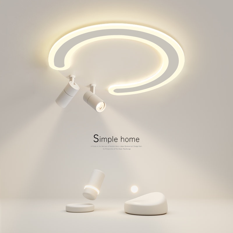 简约现代吸顶灯led创意中山灯具卧室灯衣帽间温馨餐厅书房灯具