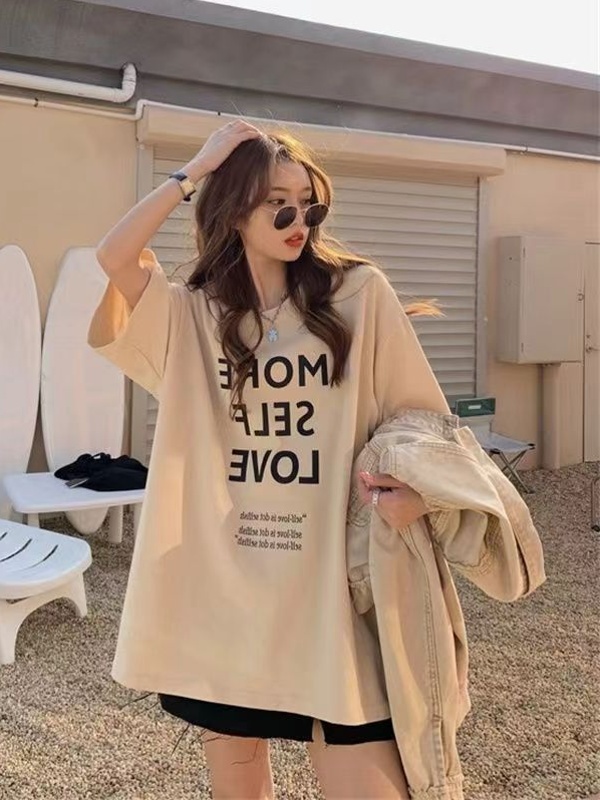 给号拍（图片款没有）  夏季潮牌短袖纯棉宽松T恤男女通穿百搭