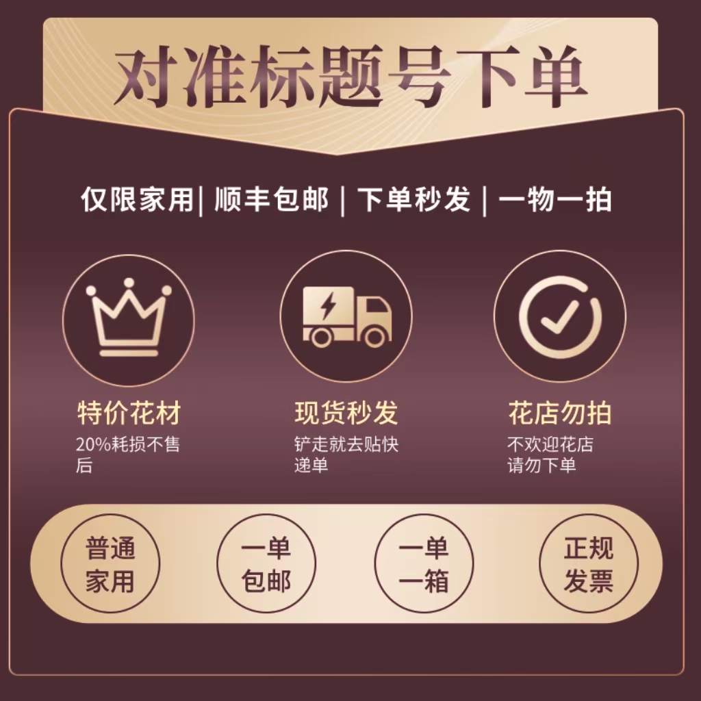 熊熊粉丝专属]家养鲜花 一物一拍