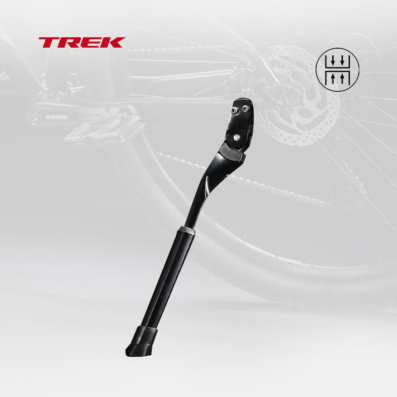 TREK/崔克Bontrager坚固耐用高品质可调节自行车一体式后置撑脚架
