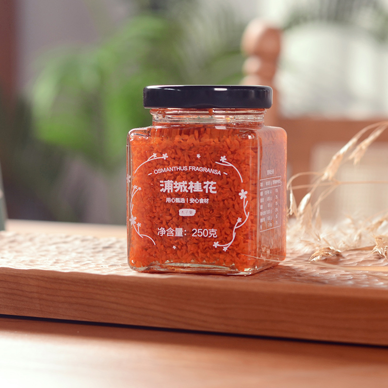 木子集丨浦城桂花糖桂花酱蜜酿家用烘焙手工食用丹桂果酱冲饮调味