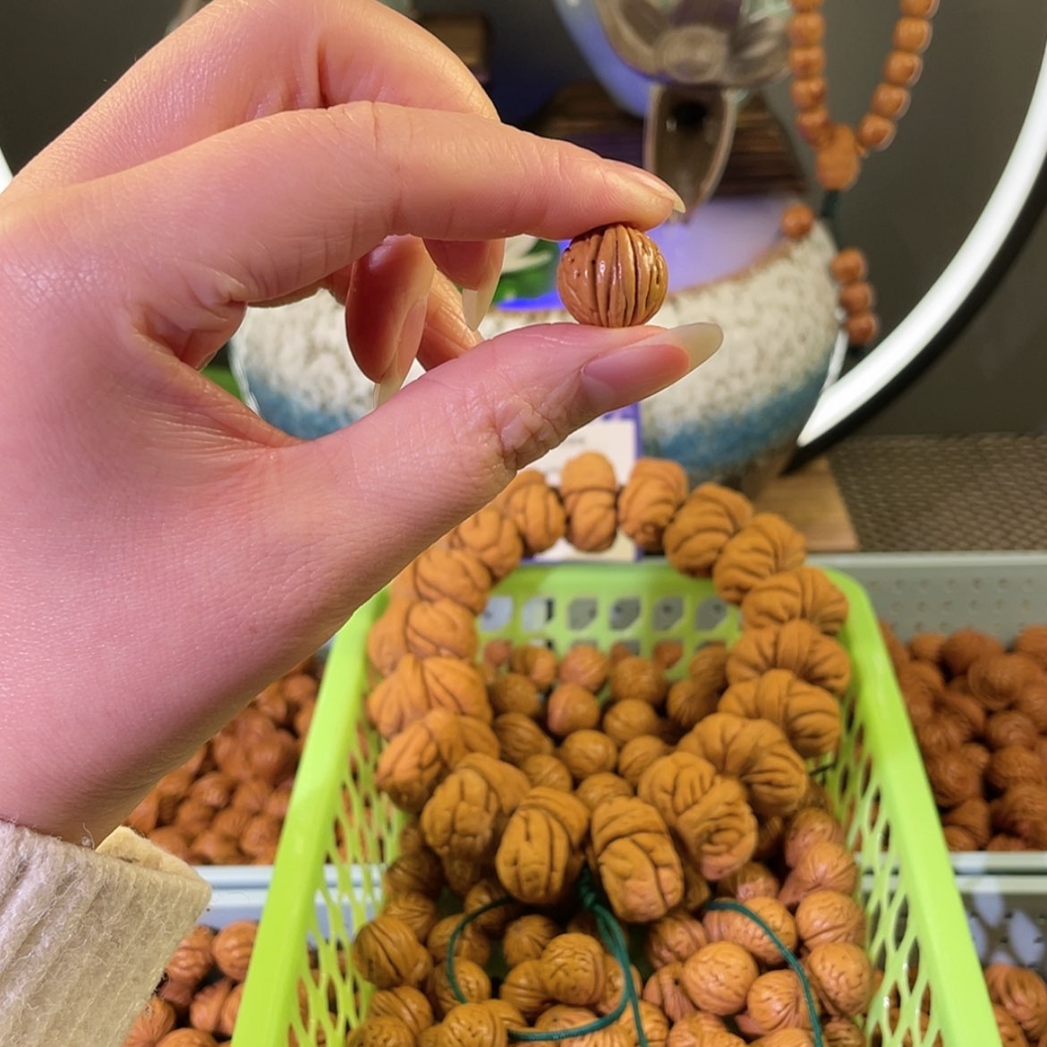 【闪购商品】桃核吊坠14龙珠24颗