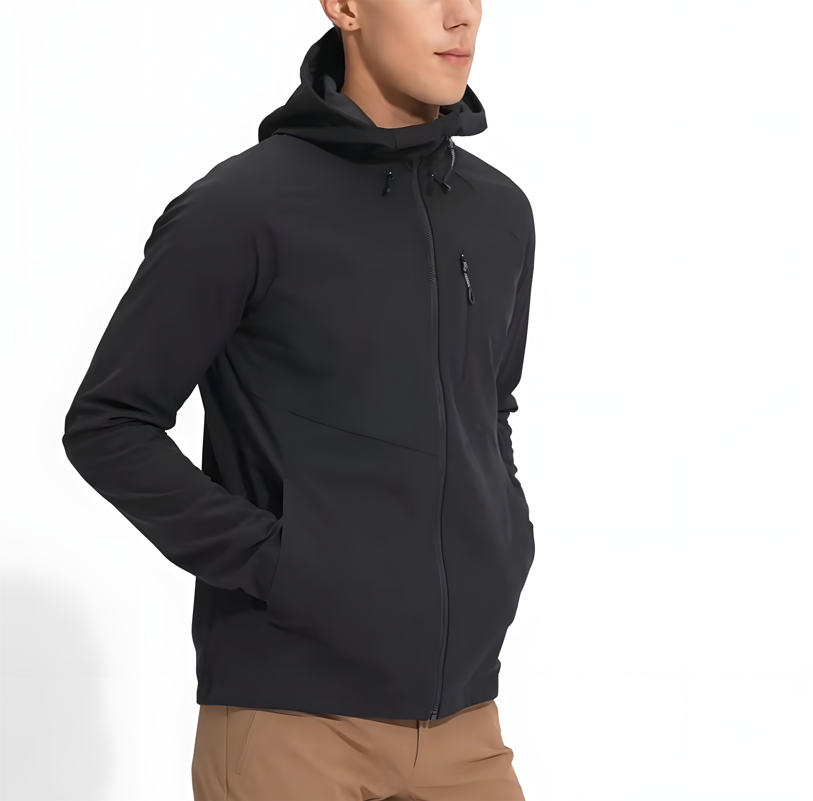 XX象！秋冬男女款加厚绒冲锋衣 防水保暖通勤运动户外软壳衣夹克