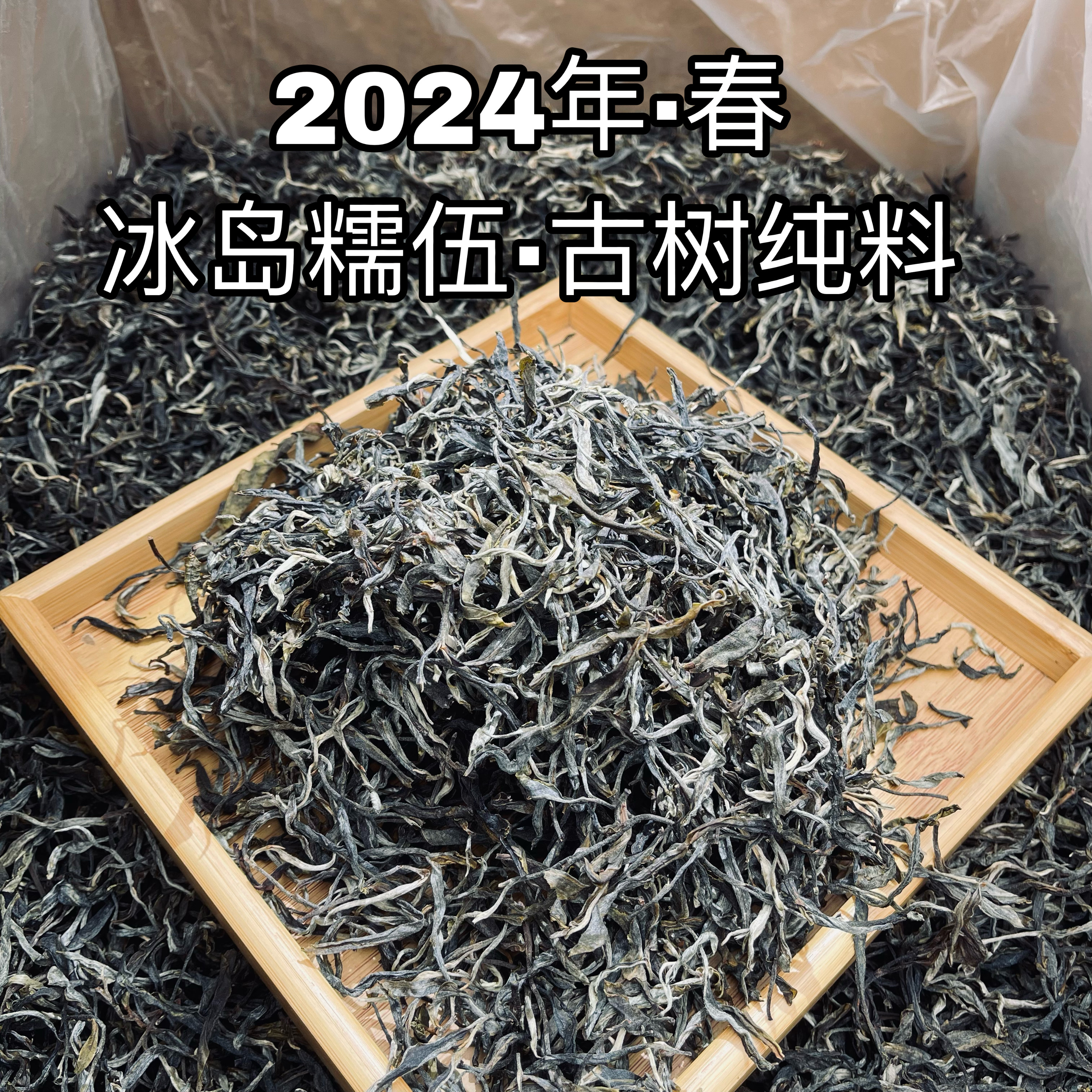 冰岛糯伍 春 古树纯料 晒青茶