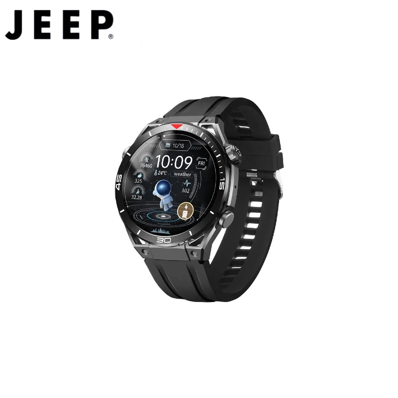 95新 JEEP/吉普 智能手表 多功能运动手表 蓝牙通话消息推送