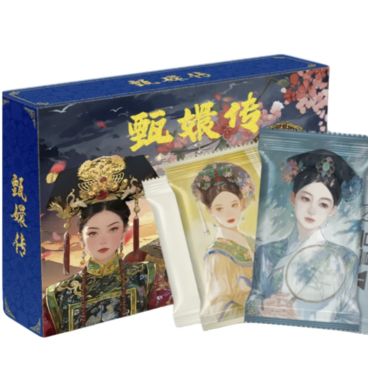 新粉浮浮；正版授权趣卡潮玩《甄嬛传》来日之路收藏卡牌盲盒（帮拆）