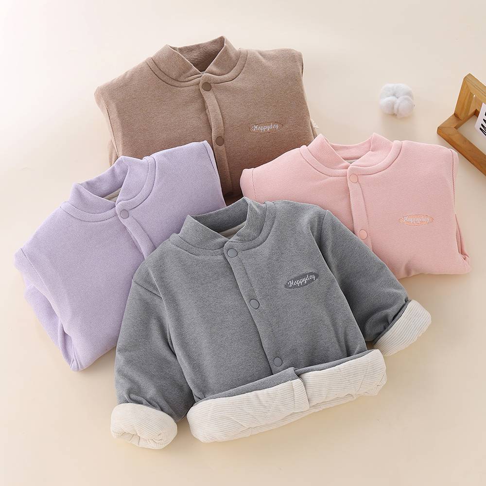 断码捡漏8602男童女童保暖学生神器内衬长袖棉衣