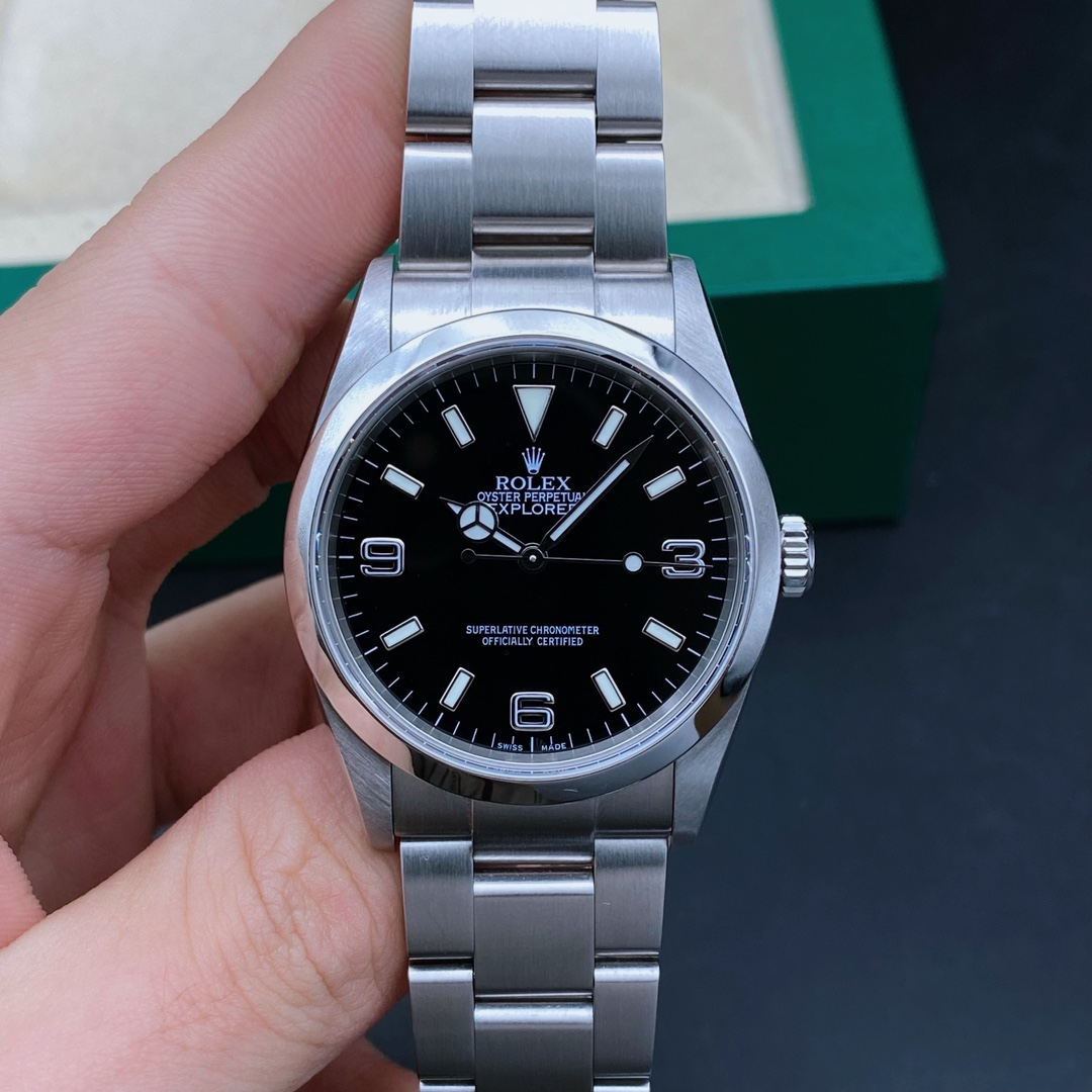 99新 Rolex/劳力士 探险家114270男表/自动机械/表径36/单表