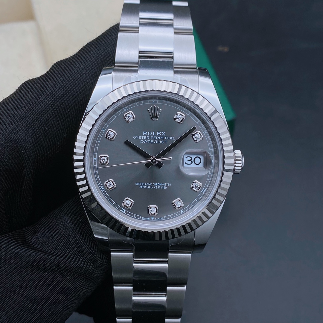 99新 Rolex/劳力士 日志126334/自动机械/表径41/23年全套