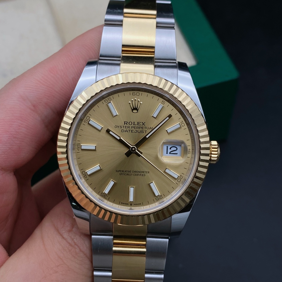 99新 Rolex/劳力士 日志126333/自动机械/表径41/23年全套