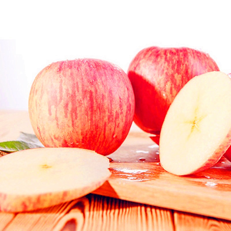 尐塬里延安苹果宜川苹果24颗装10斤起晚熟山地农产品脆甜红富士