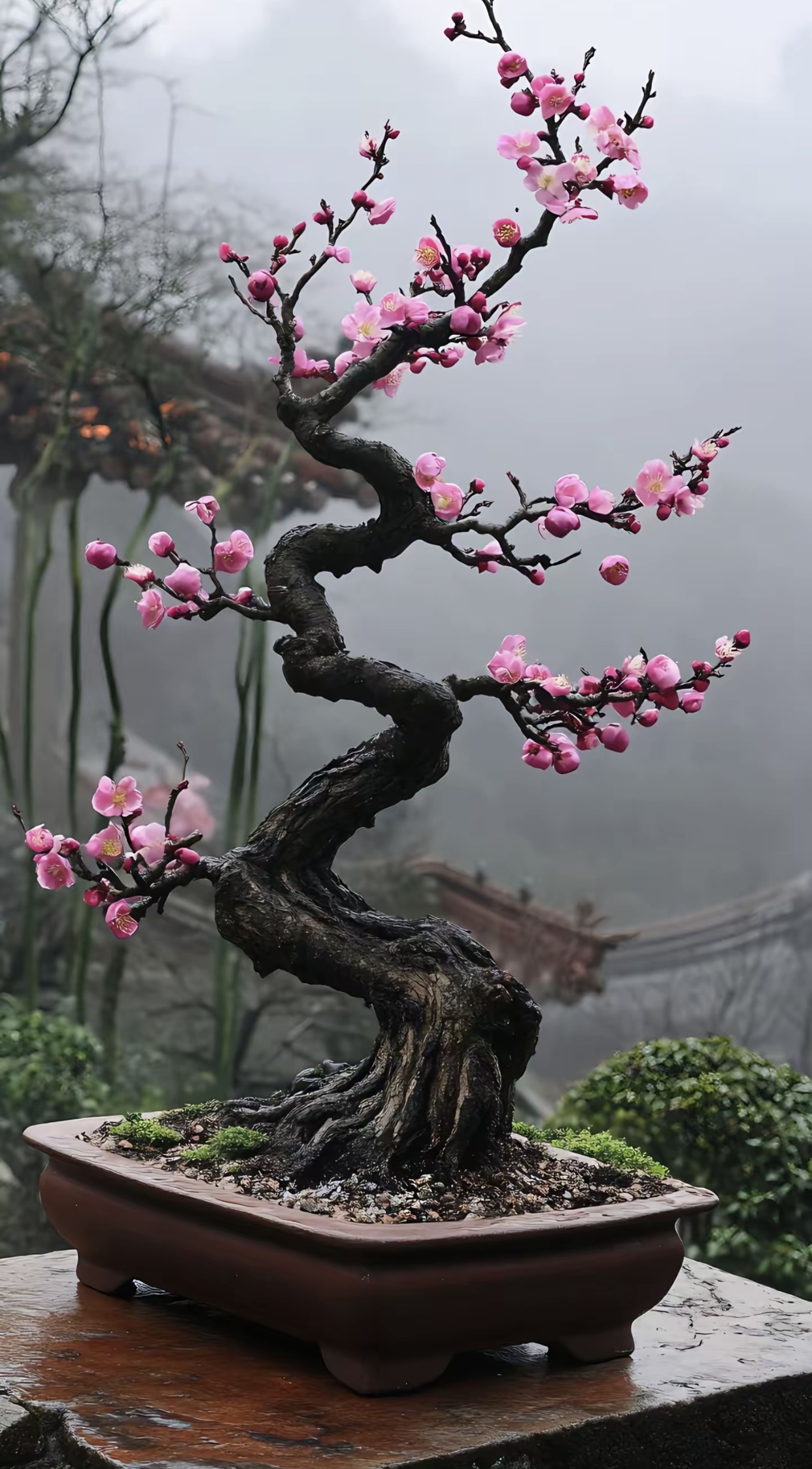 精品梅花老桩一物一拍