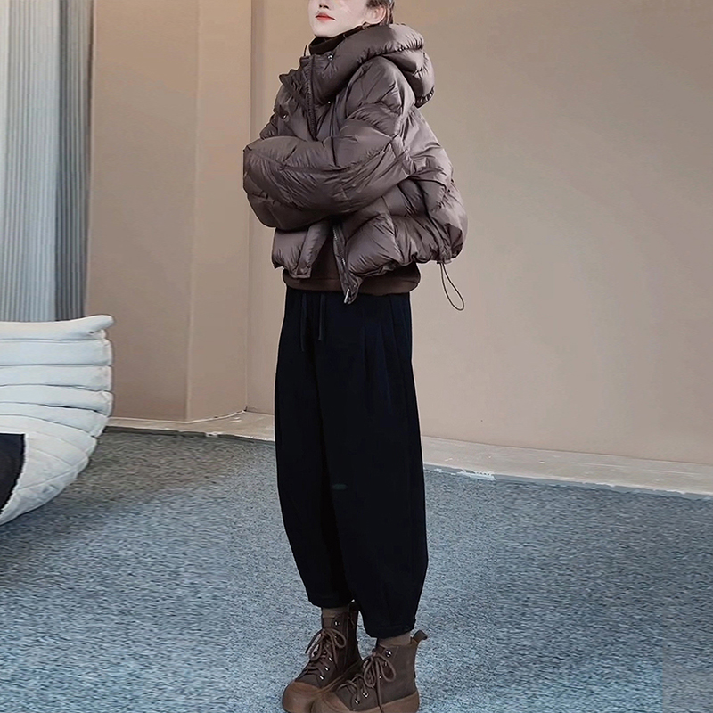 保暖穿搭一整套女冬季新款时尚洋气棉服气质外套流行韩版