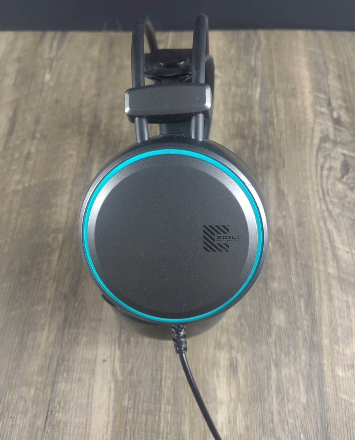二手ZIDLI磁动力ZH8网吧电竞游戏有线耳机吃鸡CF短麦听声辨位RGB