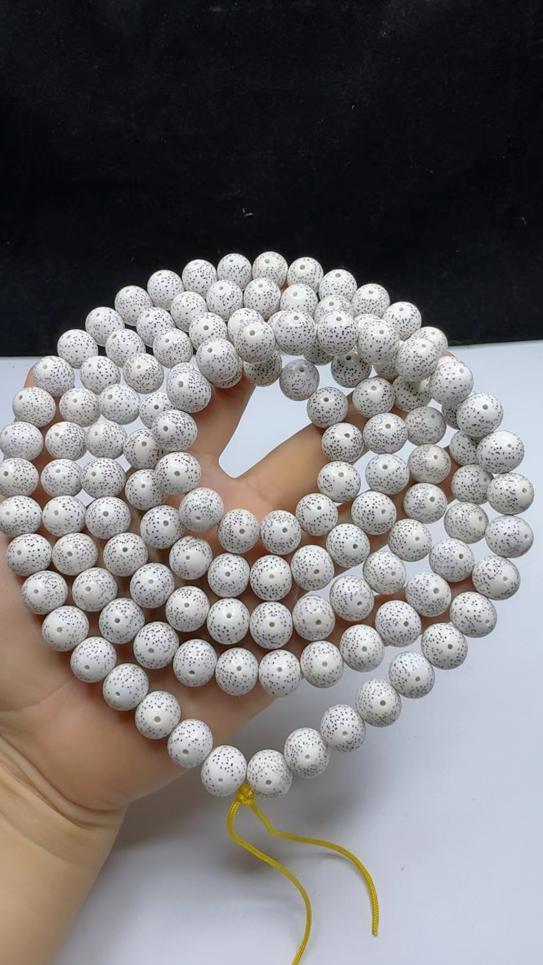 13/13毕业级星月菩提脱脂圆珠108颗长串男女挂饰念珠