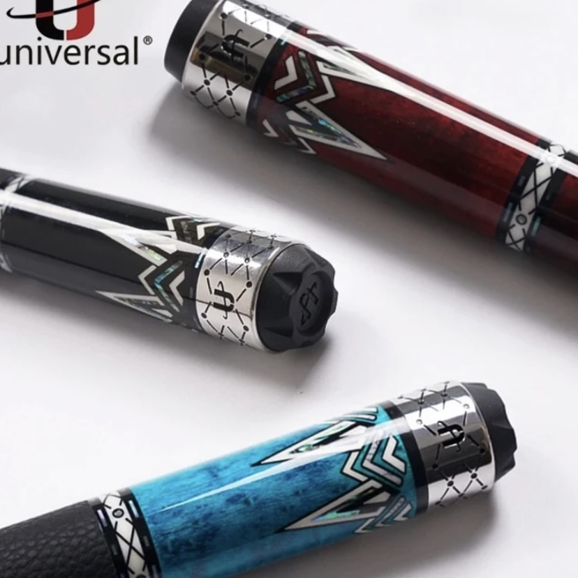 U环球新款蓝冰红冰黑冰/0501/0502/碳管前节枫木高档球杆中式