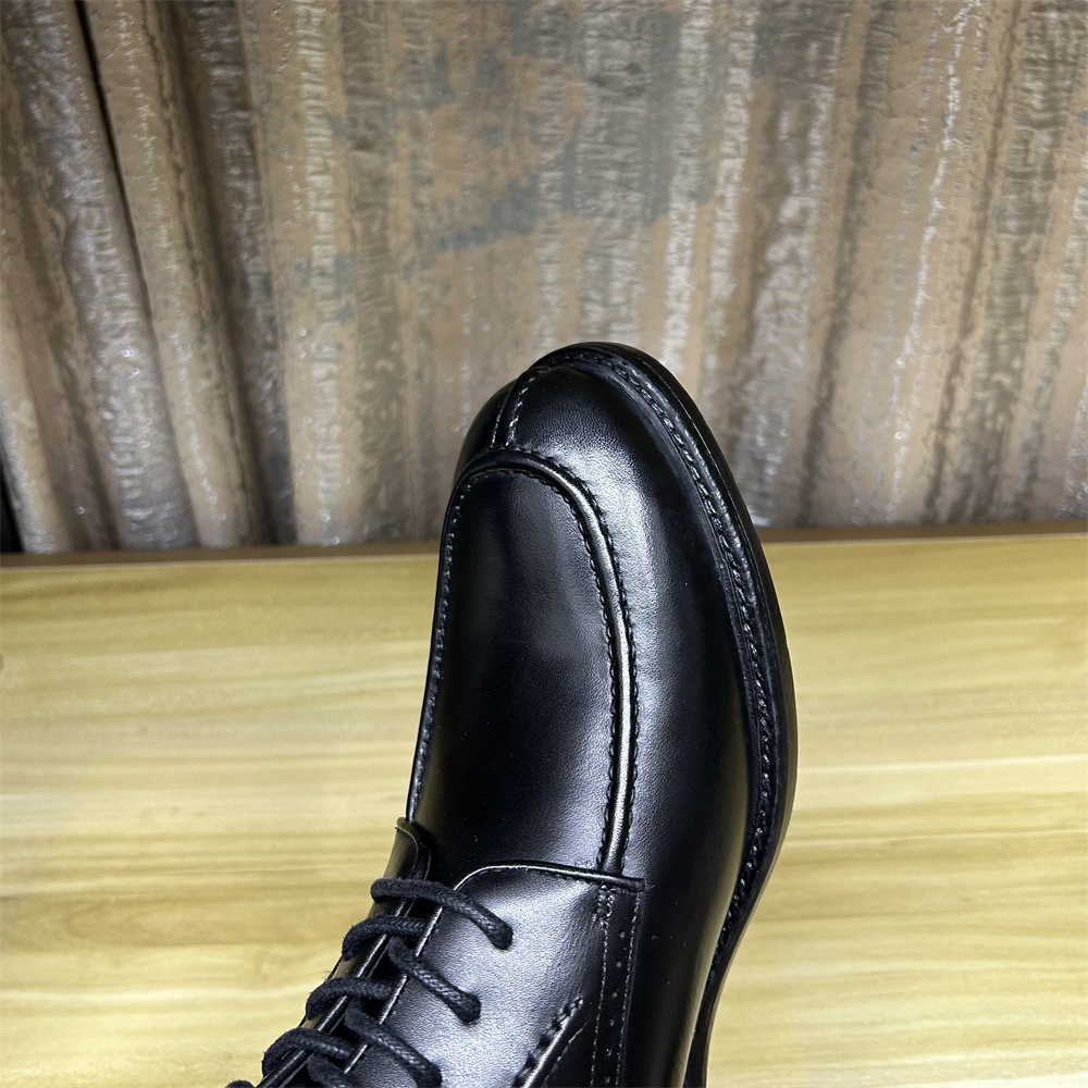 【编号：321】经典b大格纹系带松紧短k35-44码男女款真皮系带男皮鞋