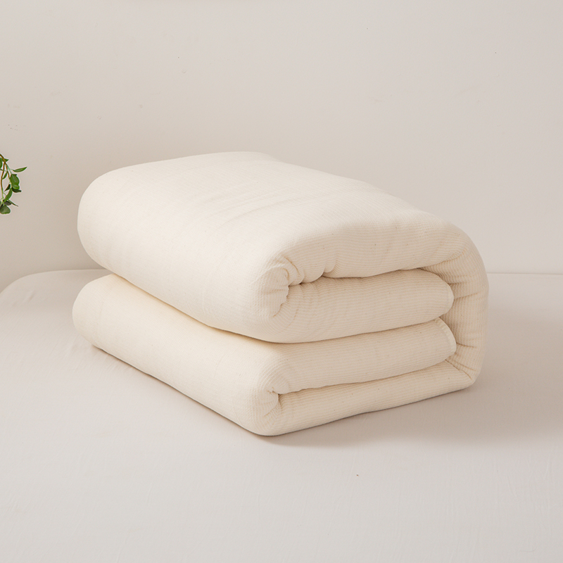 新疆棉被长绒棉花棉絮单人床垫被褥子加厚保暖冬被芯