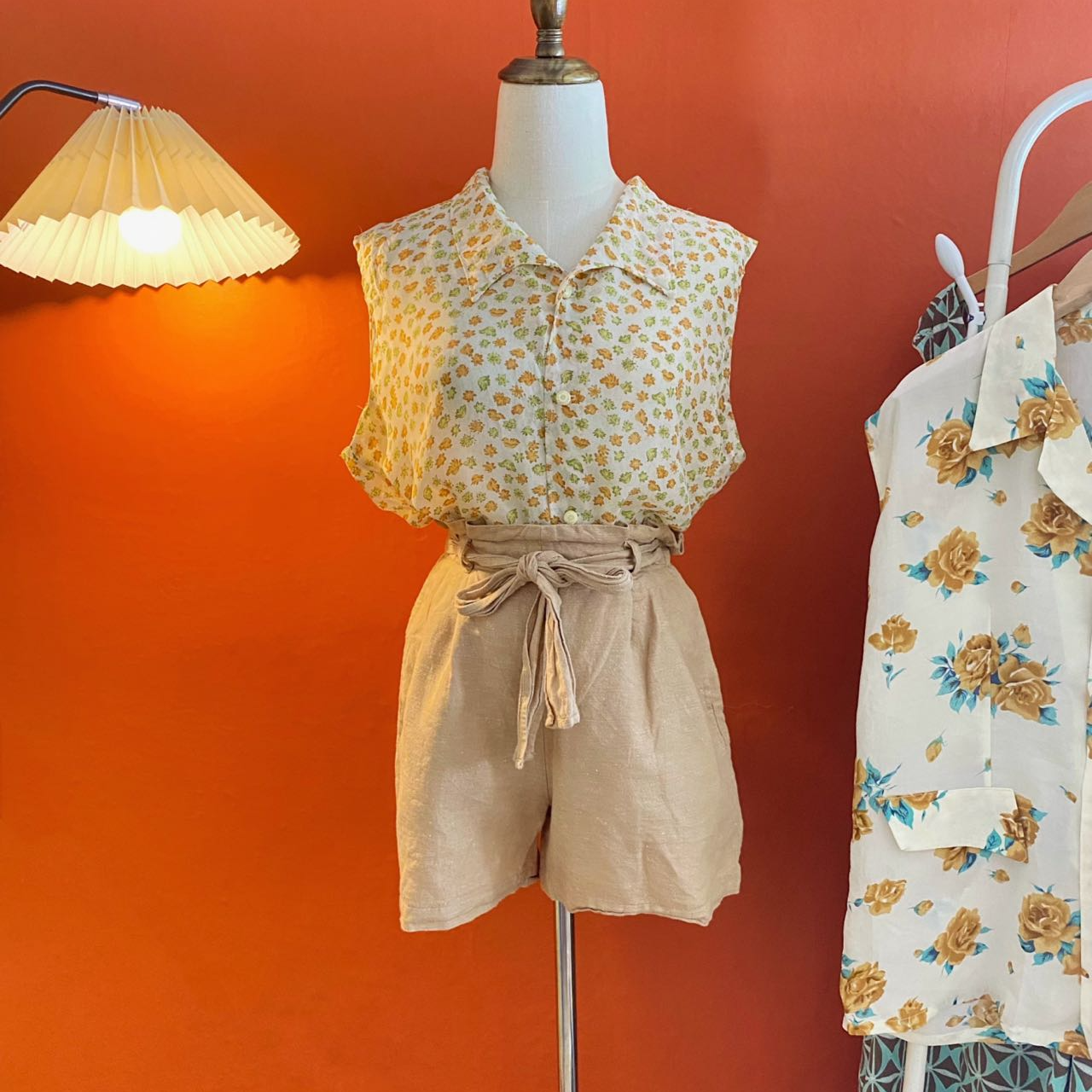 古着海淘复古日系连衣裙上衣