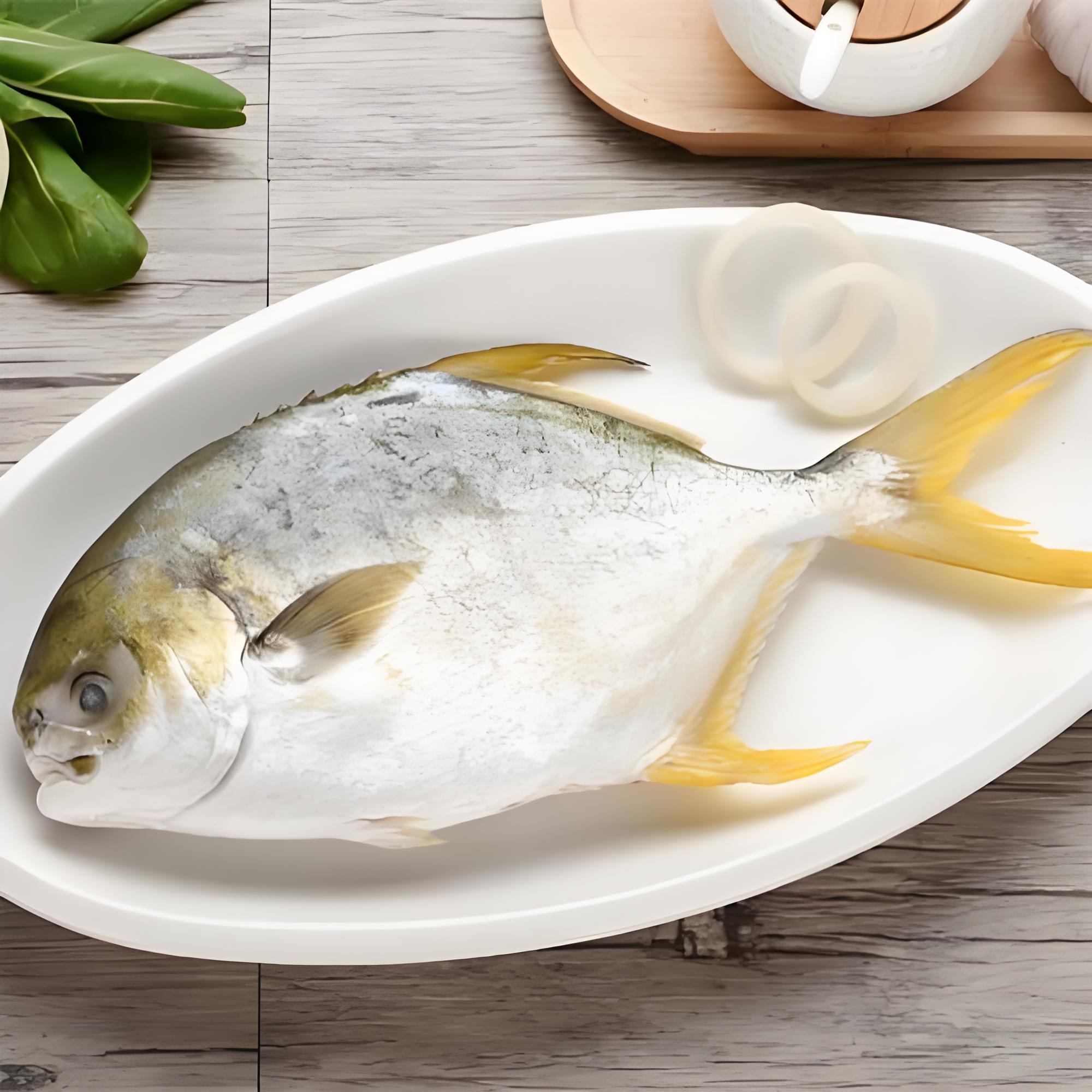 【顺丰冷链】新鲜直达鲜肉紧实金鲳鱼口感鲜美冰鲜新鲜硕大肥美