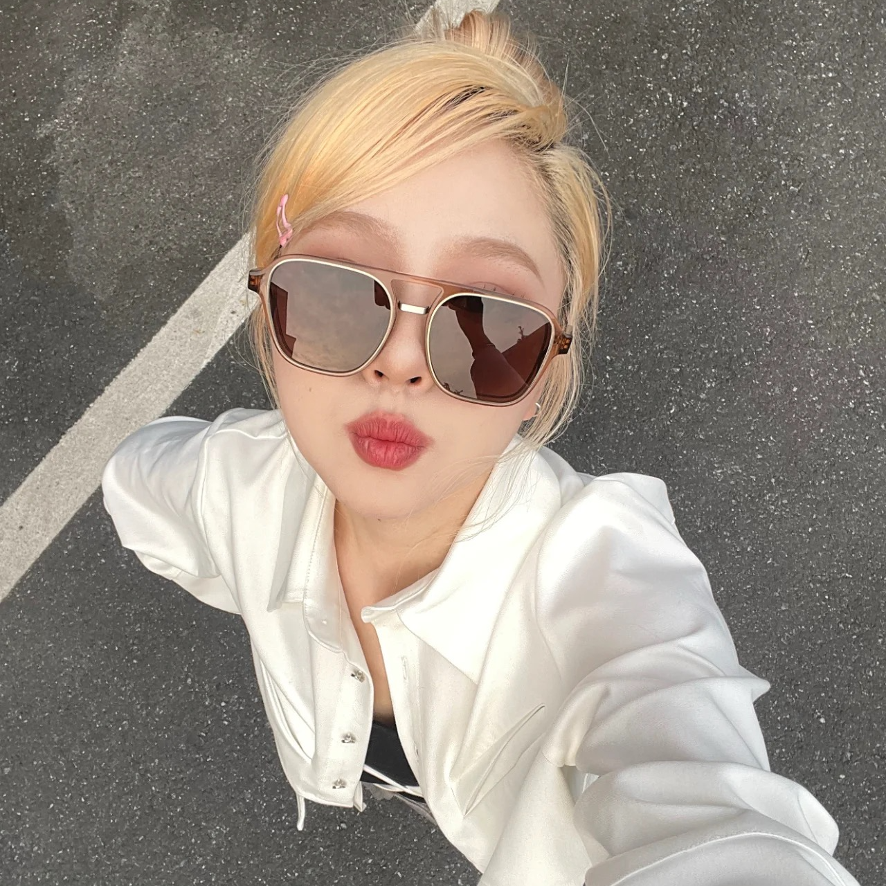 【高高家】网红时尚百搭复古茶色太阳镜