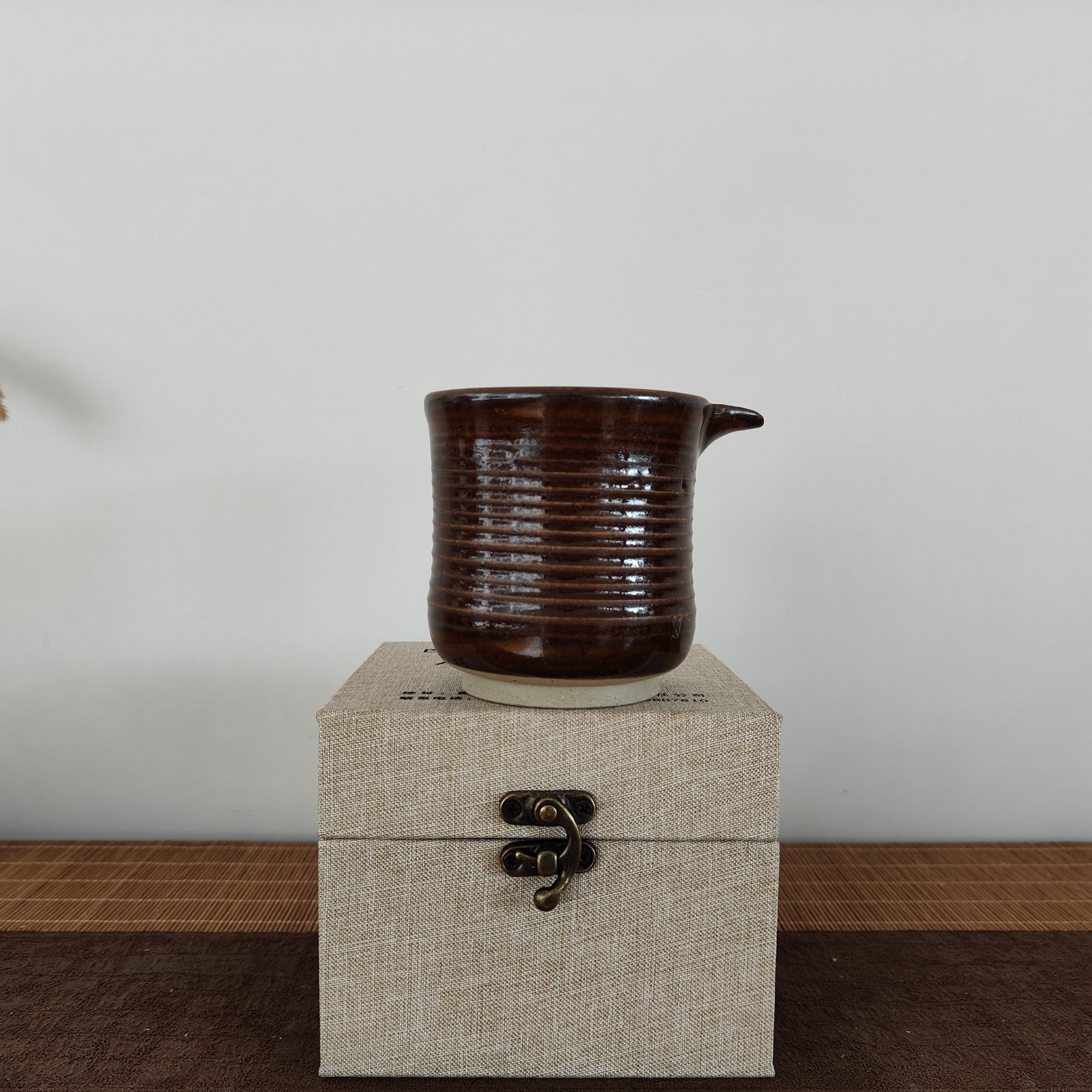 深釉 公道杯 分茶 醒酒 柴烧  