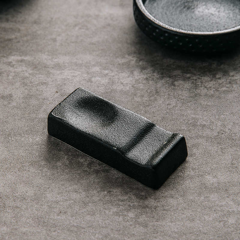 格米厨磨砂筷子架两用筷子拖陶瓷餐具