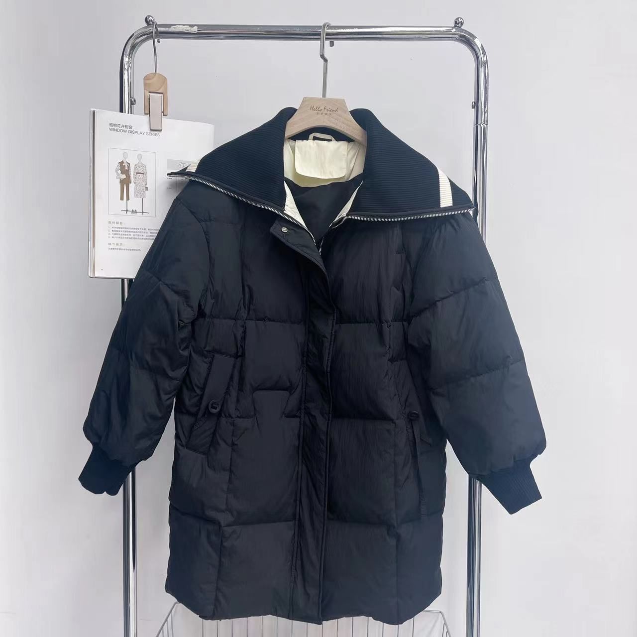 羽绒服女2024时尚保暖百搭上衣【H234523】