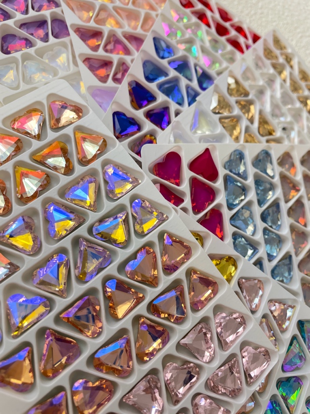 10米起网红高品k9钻饰平底尖底装饰diy钻饰皇冠小饰品