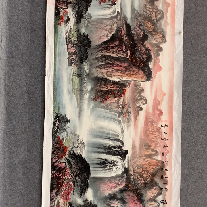 鸿运当头手绘作品欣赏