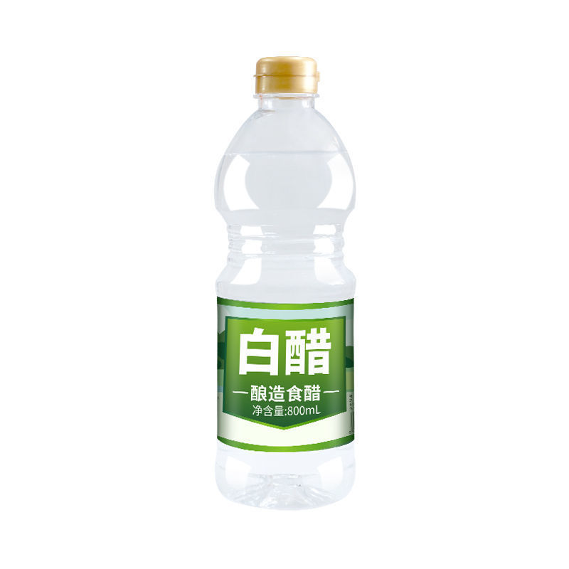 白醋桶装商用烹饪点蘸食醋凉拌除污蘸饺子洗脸大桶800ml洗菜商用