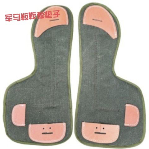 马鞍马具马鞍骨架鞍板垫子 三角提羊毛毡加帆布马鞍配件零配
