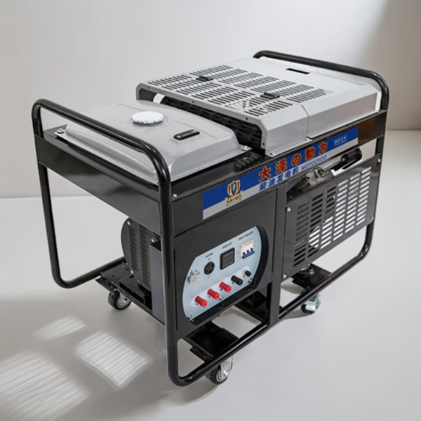 大泽动力12KW小型柴油发电机 TO16000ET-S 单三相双缸便携电启动